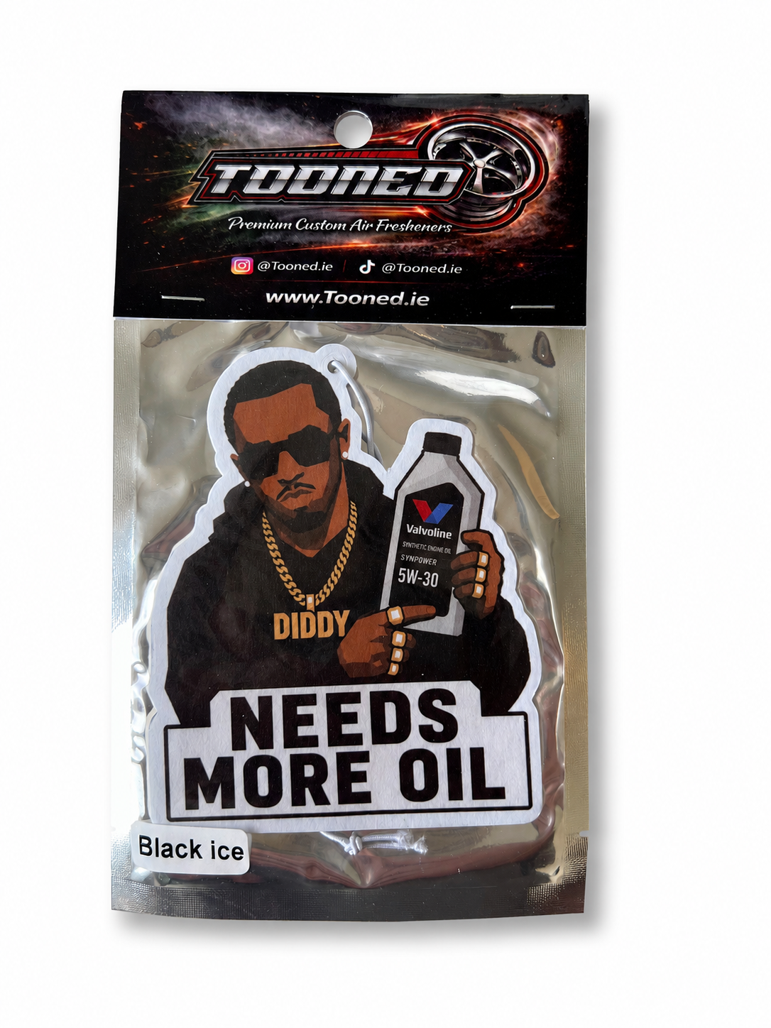 NEEDS MORE OIL Car Air-Freshener