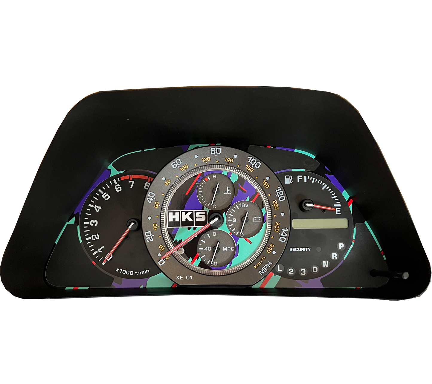 IS200/IS300/ALTEZZA | HKS Livery Clock Sticker