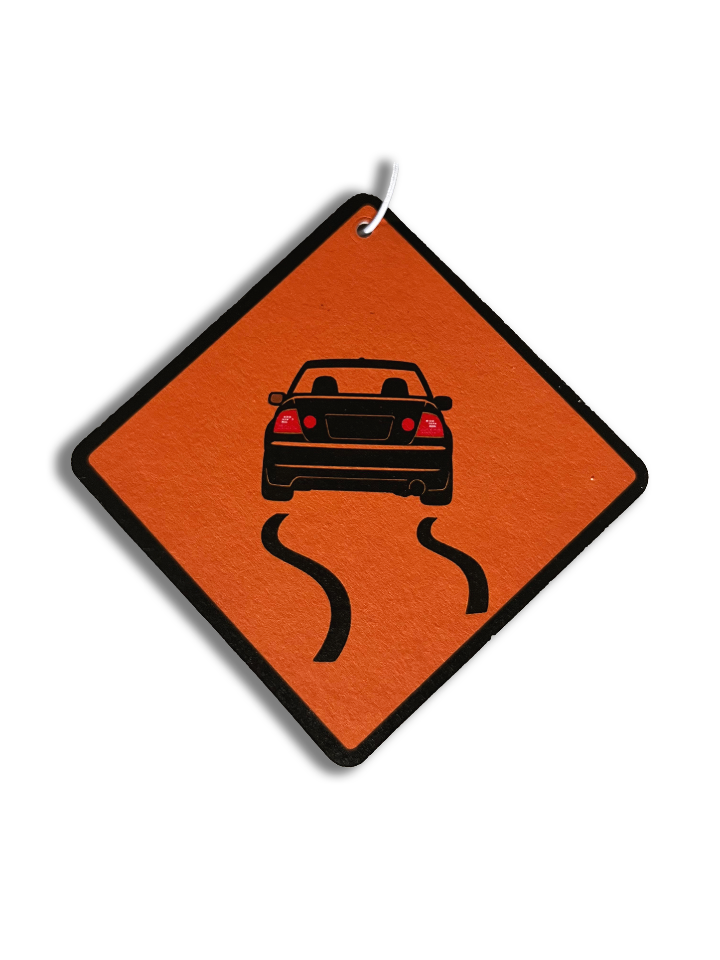 Slippery Road Sign / IS200 Car Air-Freshener