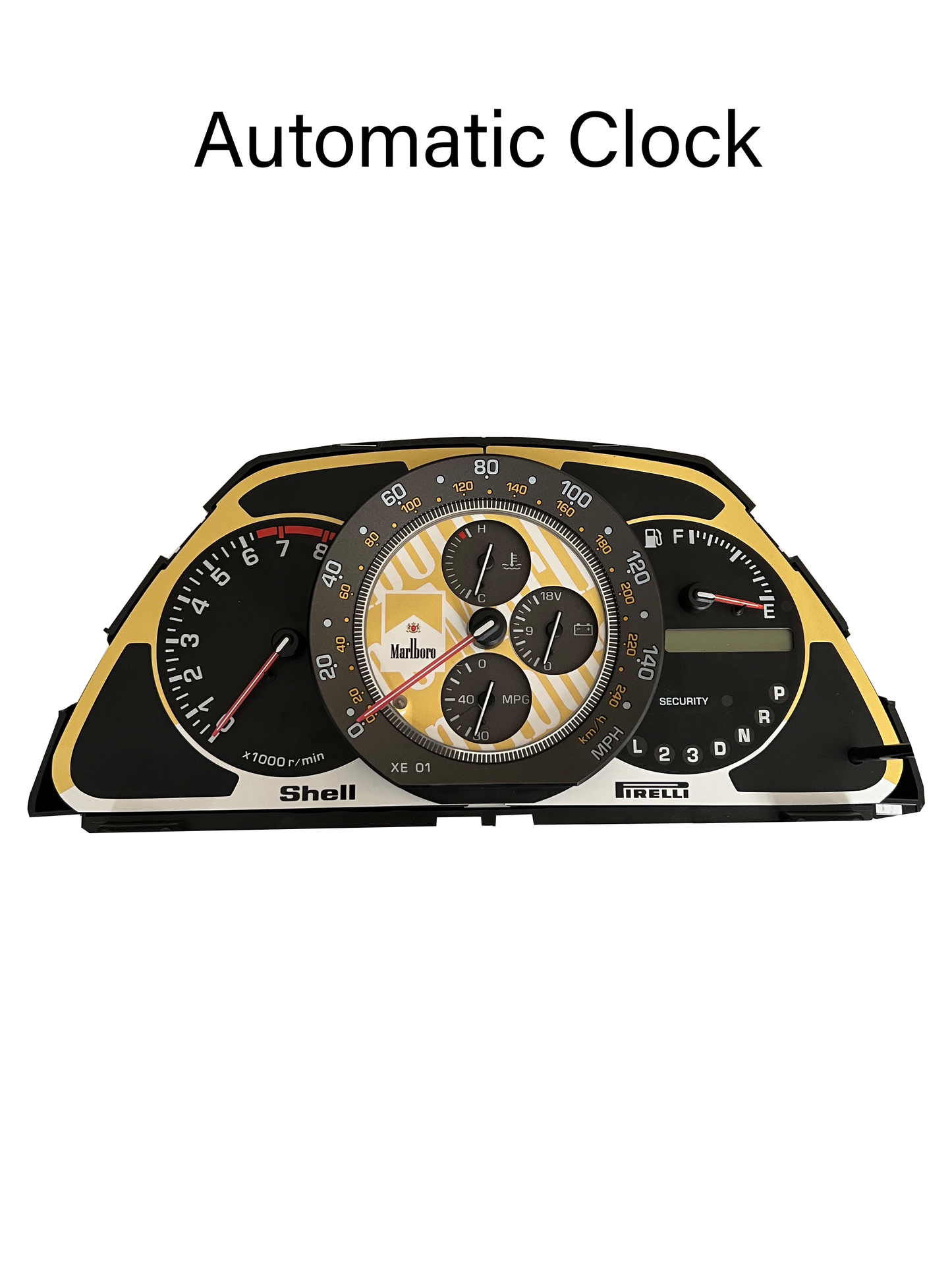 IS200/IS300/ALTEZZA | Marlboro Light Livery Clock Sticker