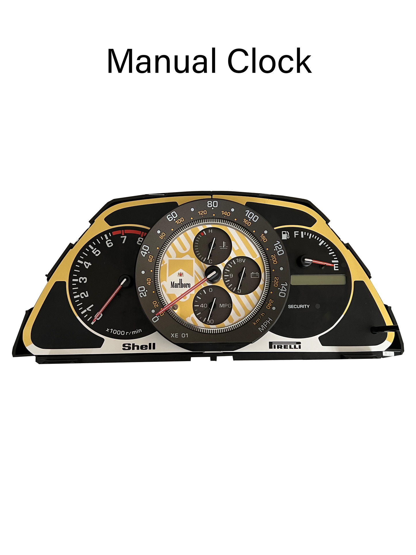 IS200/IS300/ALTEZZA | Marlboro Light Livery Clock Sticker