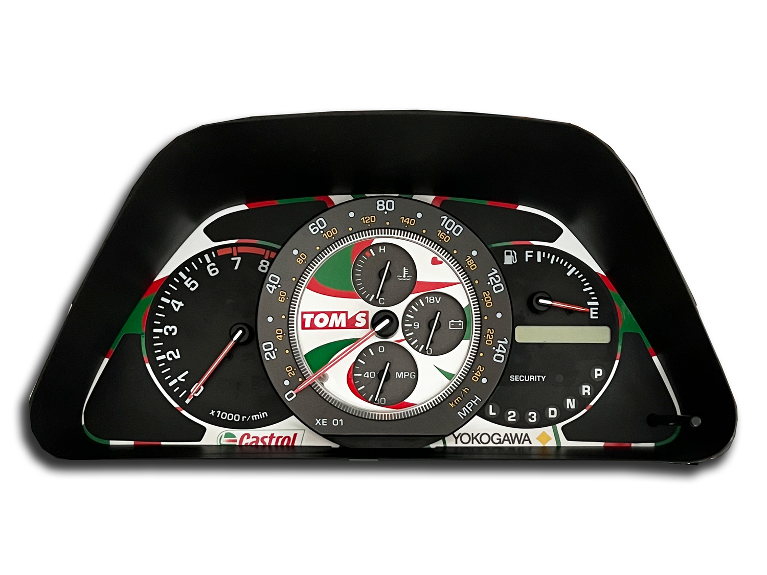IS200 / IS300 / ALTEZZA Clock Stickers