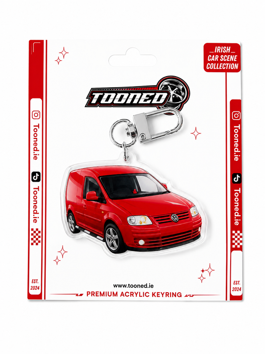 VOLKSWAGEN CADDY VAN KEYRING