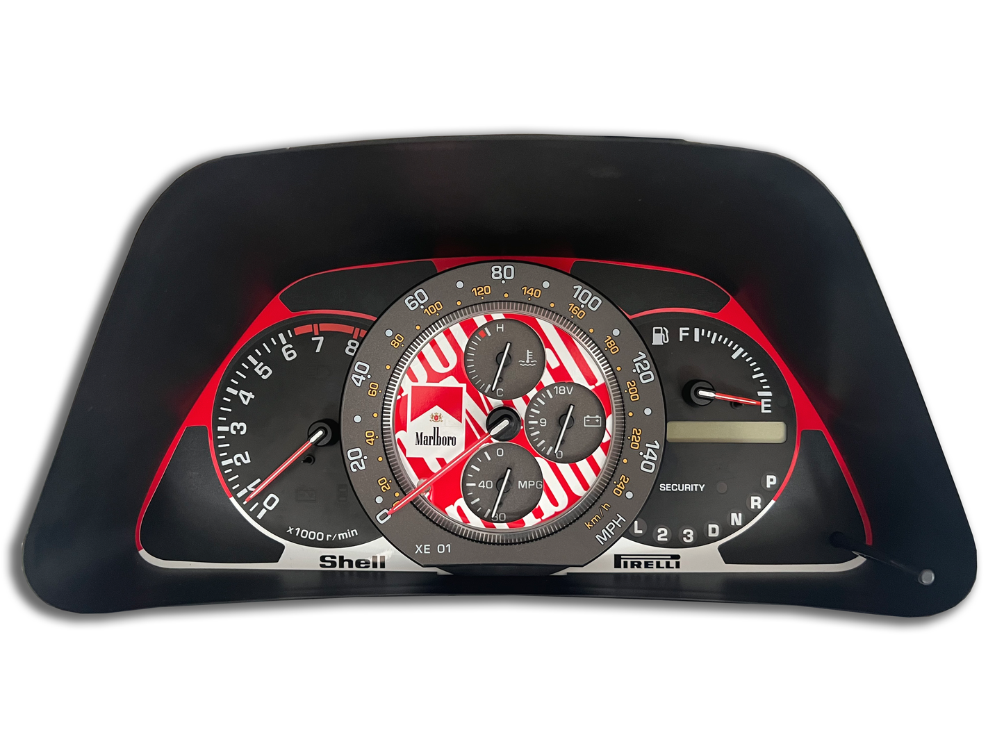 IS200/IS300/ALTEZZA | MARLBORO Livery Clock Sticker