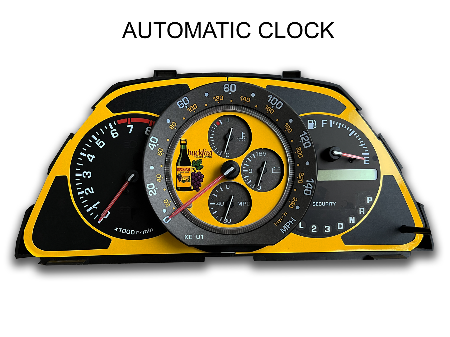 IS200/IS300/ALTEZZA | BUCKFAST Livery Clock Sticker