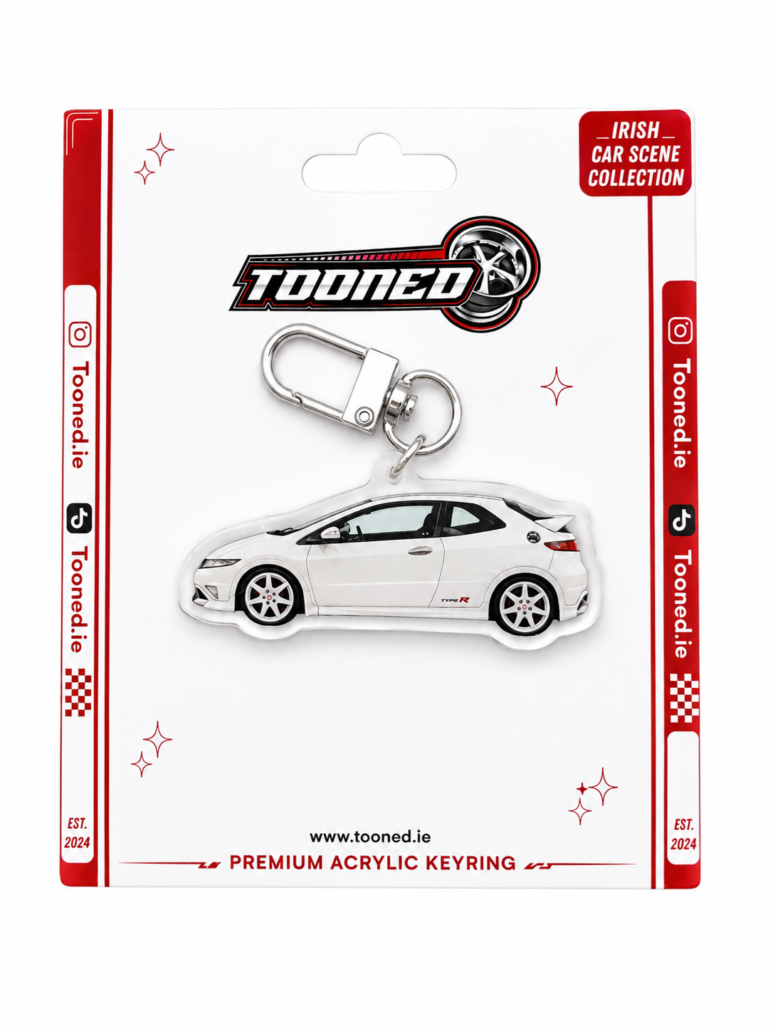 HONDA CIVIC TYPE R (FN2) KEYRING