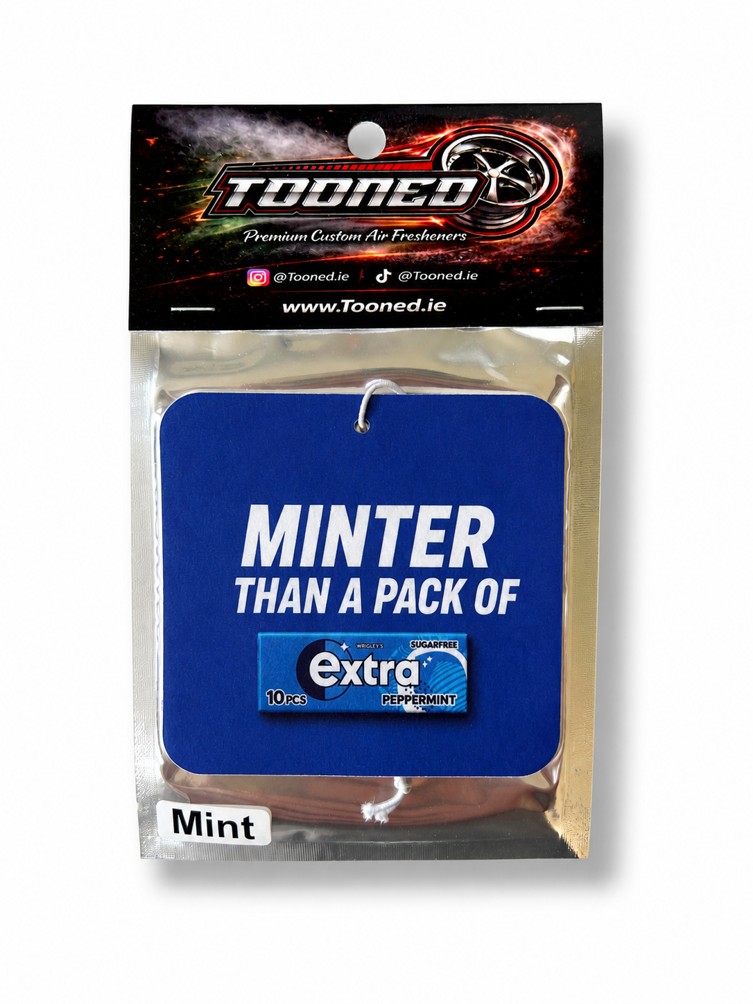 MINTER THAN A PACK OF EXTRA Car Air-Freshener