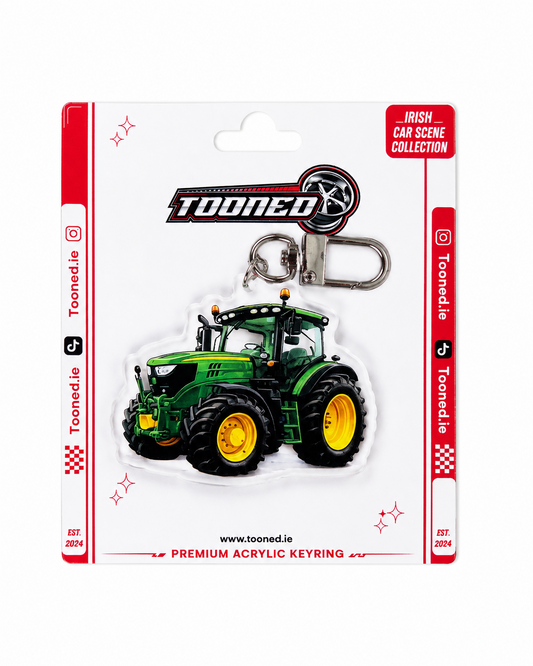 JOHN DEERE TRACTOR KEYRING