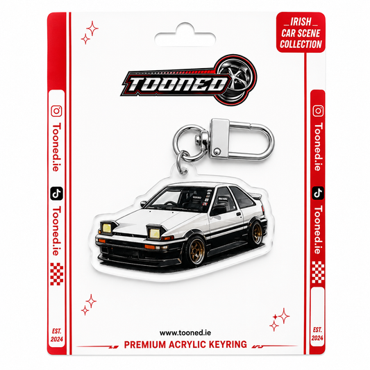 TOYOTA TWINCAM (AE86) KEYRING