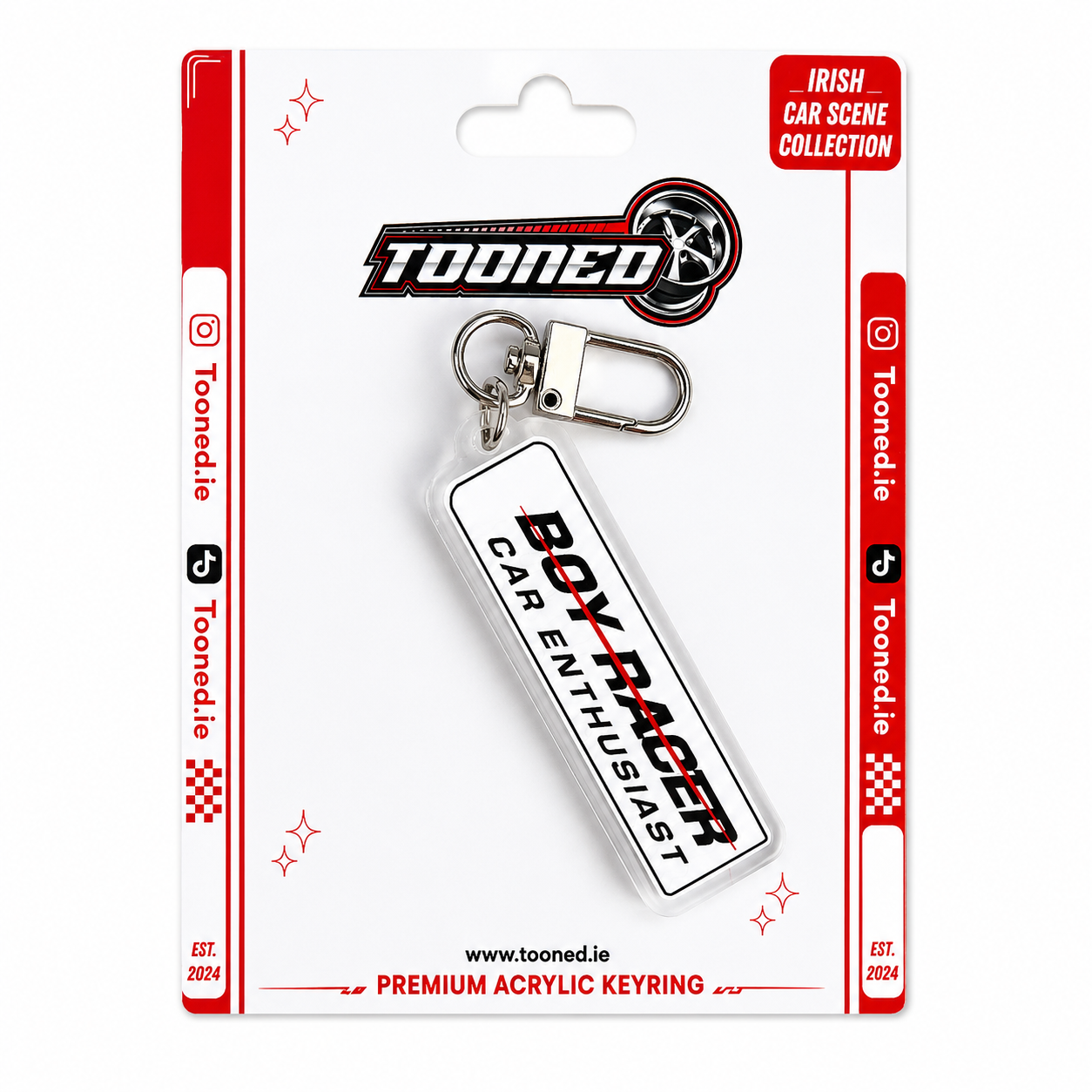 BOY RACER / CAR ENTHUSIAST KEYRING