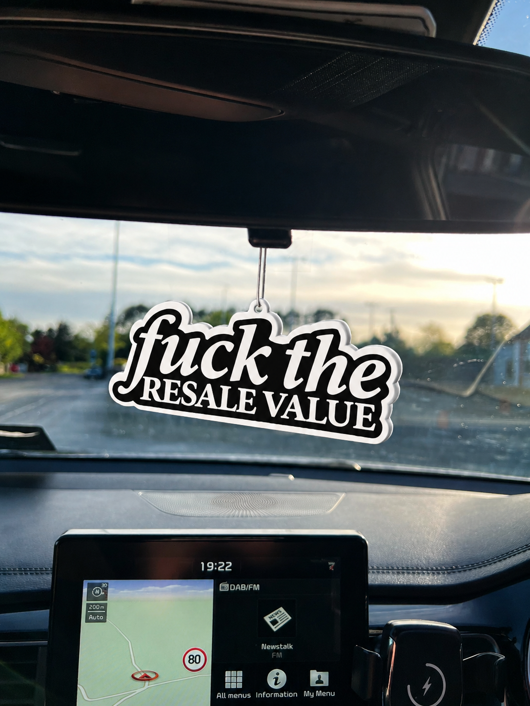 fuck the RESALE VALUE Car Air-Freshener