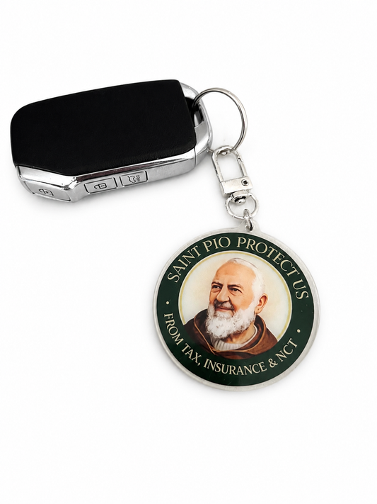 SAINT PIO KEYRING