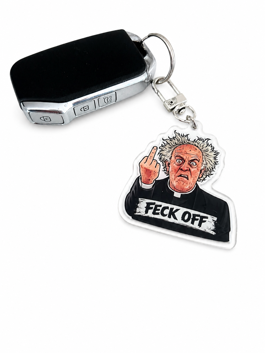 FECK OFF KEYRING