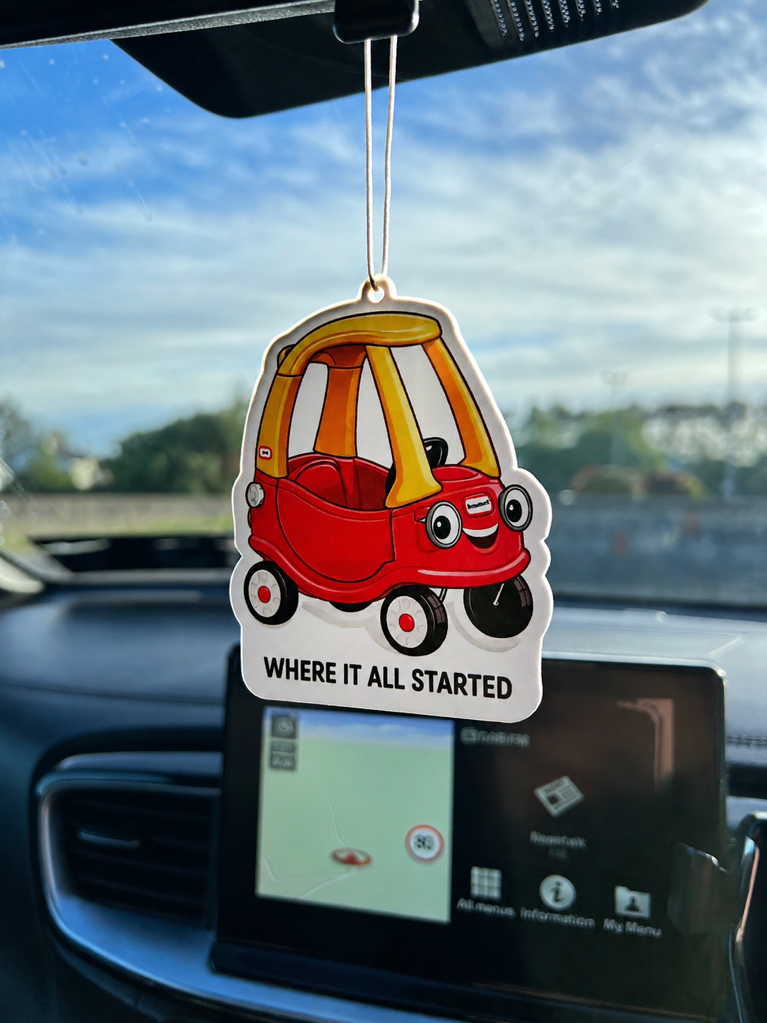 WHERE IT ALL STARTED Car Air-Freshener