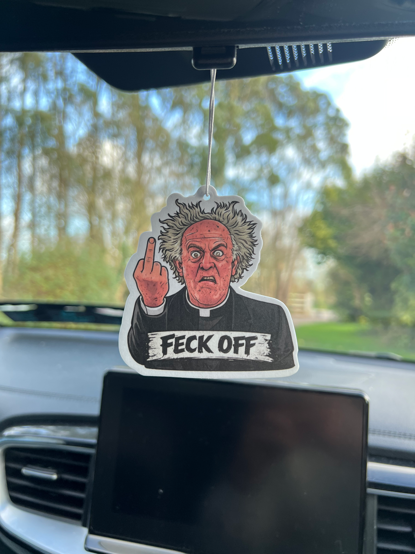 FECK OFF Car Air-Freshener