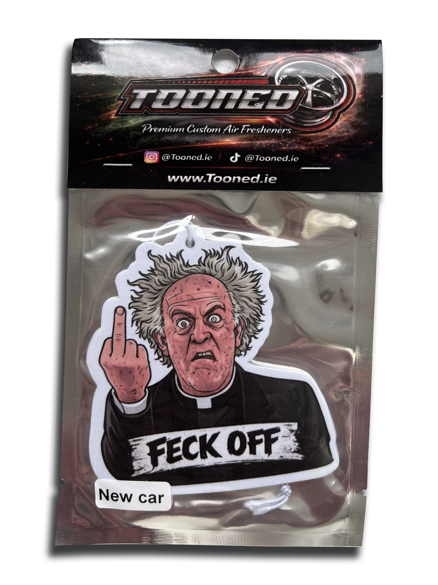 FECK OFF Car Air-Freshener