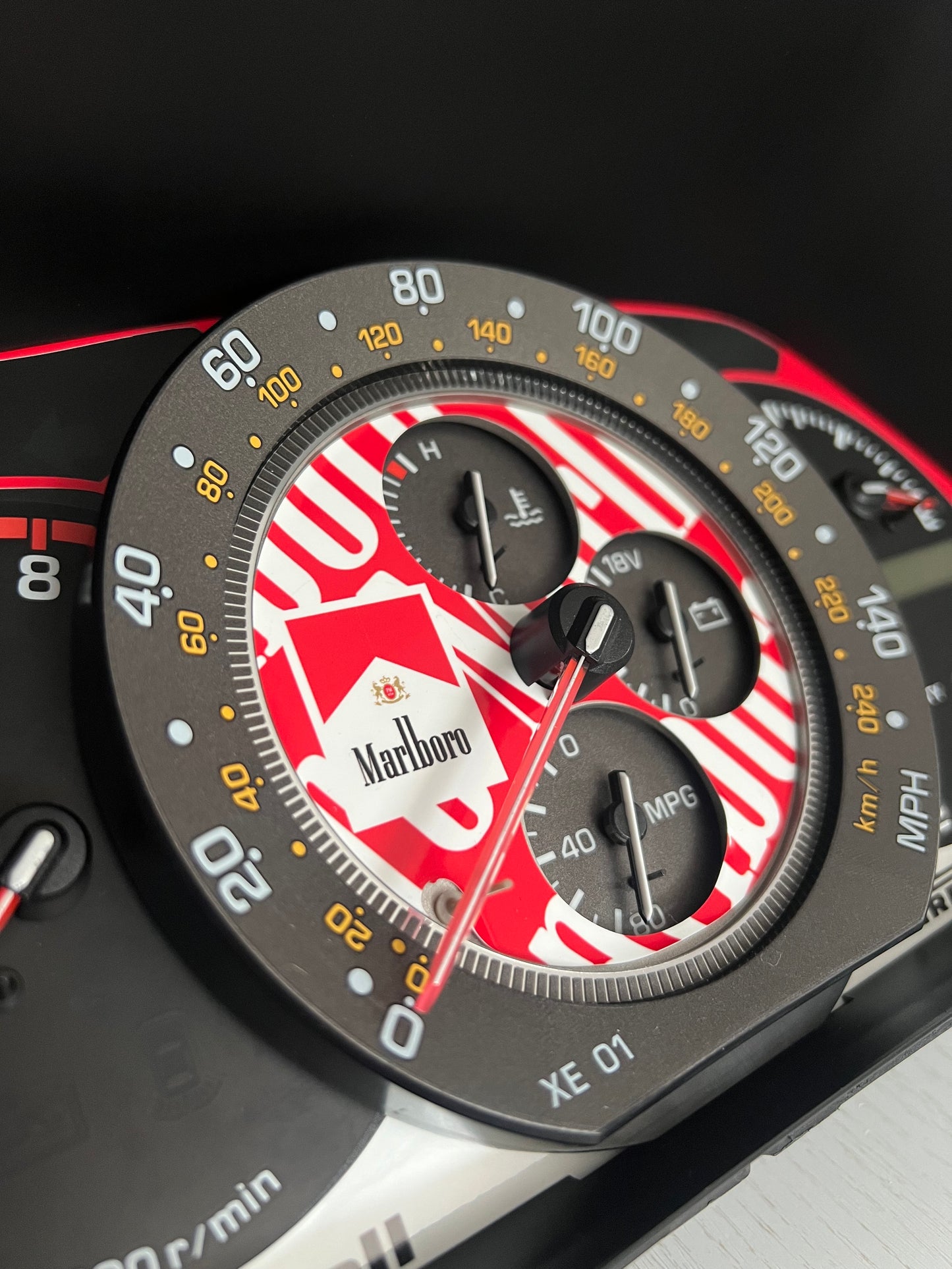 IS200/IS300/ALTEZZA | MARLBORO Livery Clock Sticker