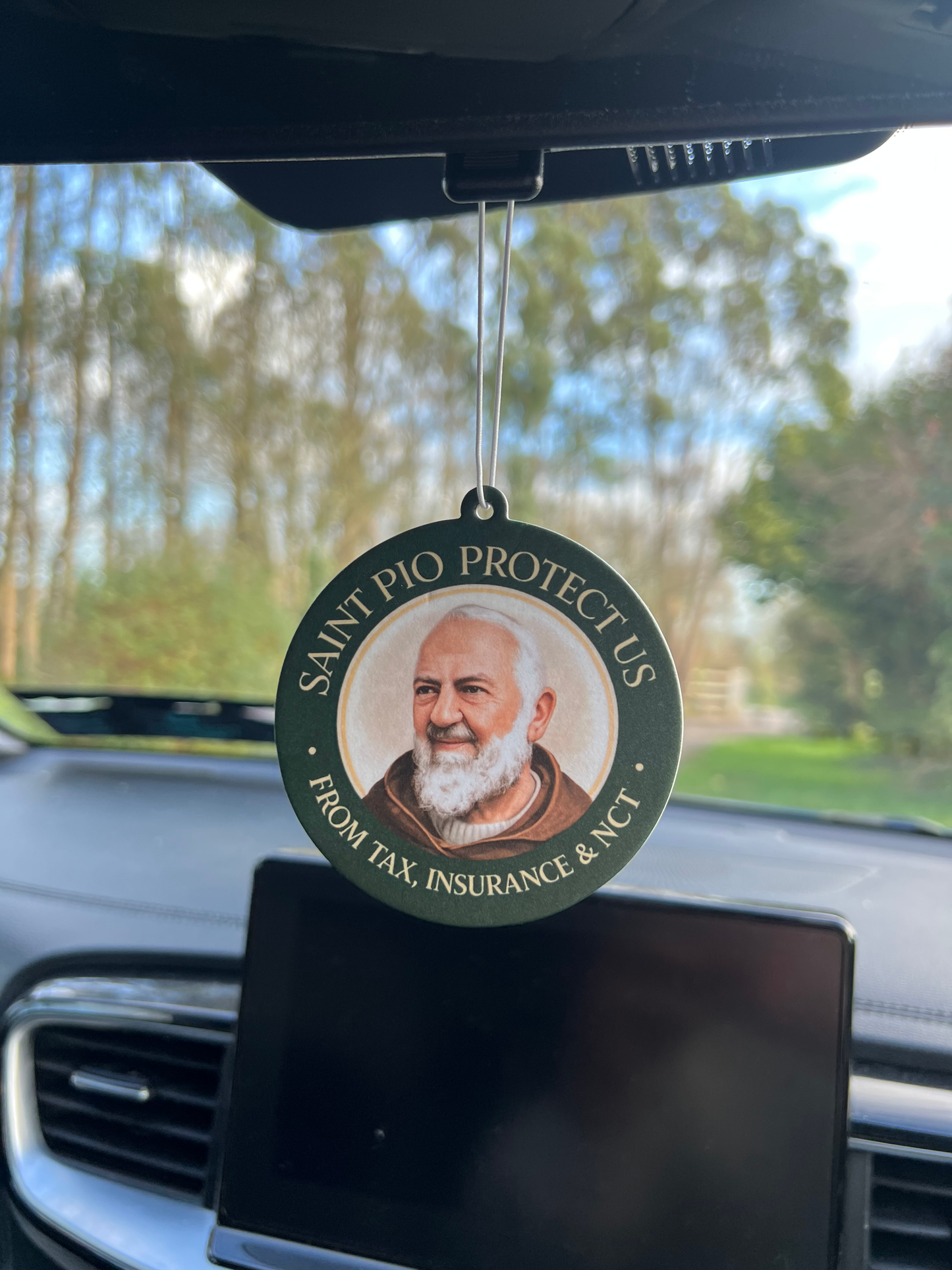 PIO PROTECT US  Car Air-Freshener