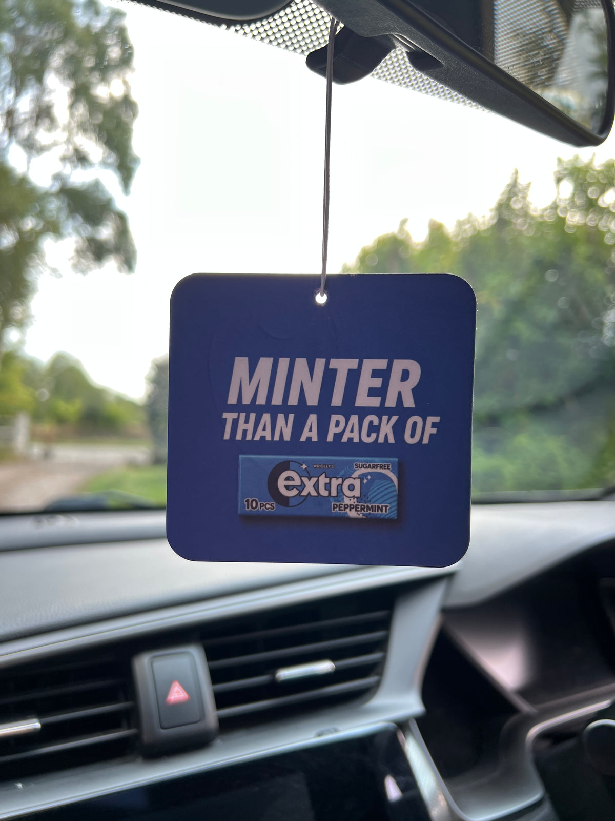 MINTER THAN A PACK OF EXTRA Car Air-Freshener
