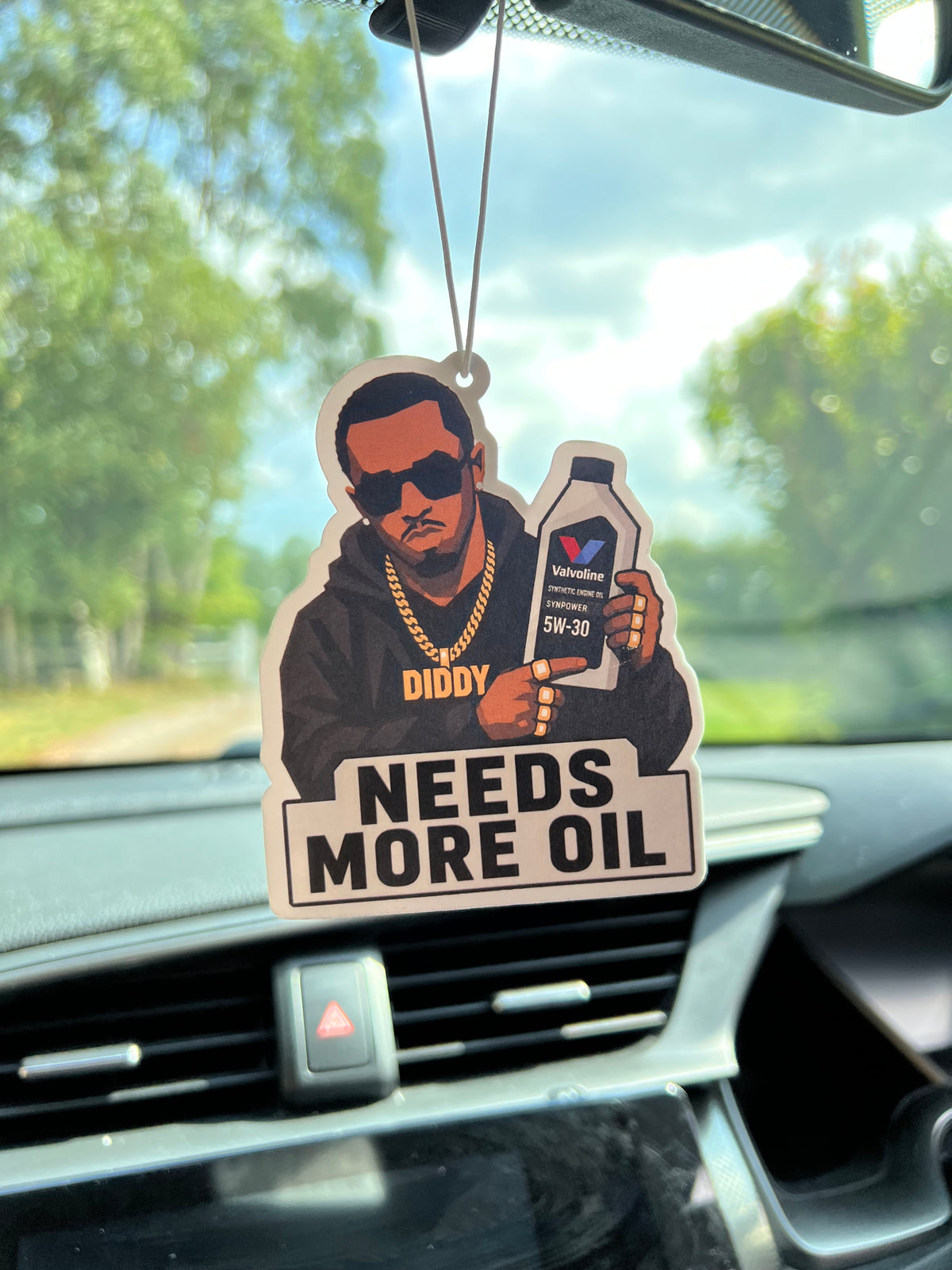 NEEDS MORE OIL Car Air-Freshener