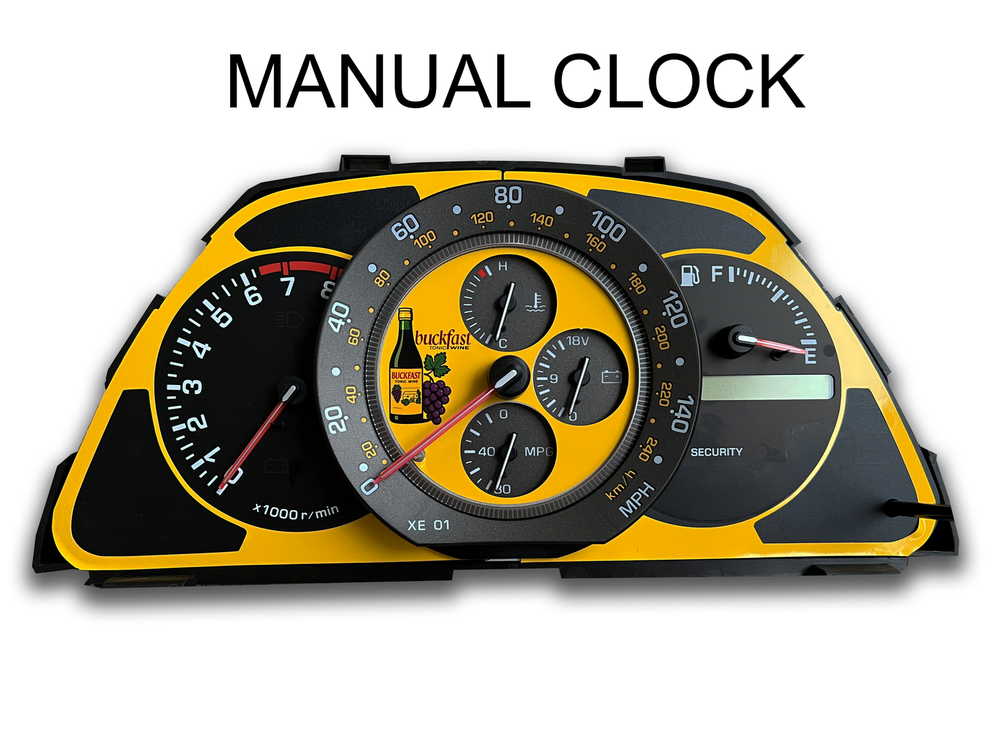 IS200/IS300/ALTEZZA | BUCKFAST Livery Clock Sticker