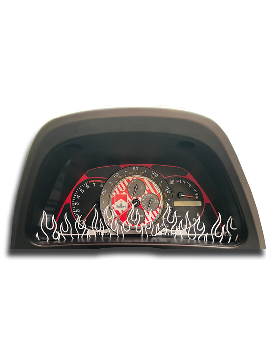 Clean Flame Clock Decal