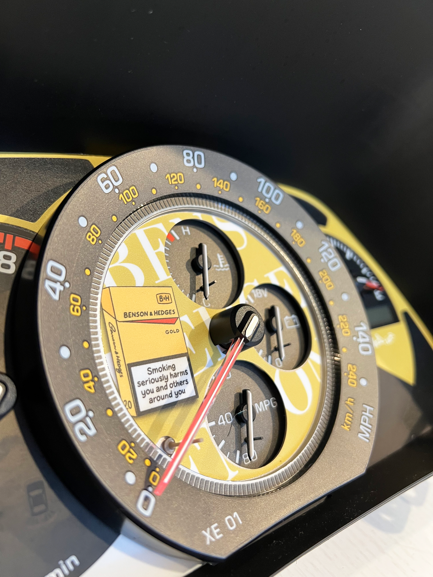 IS200/IS300/ALTEZZA | Benson & Hedges Livery Clock Sticker