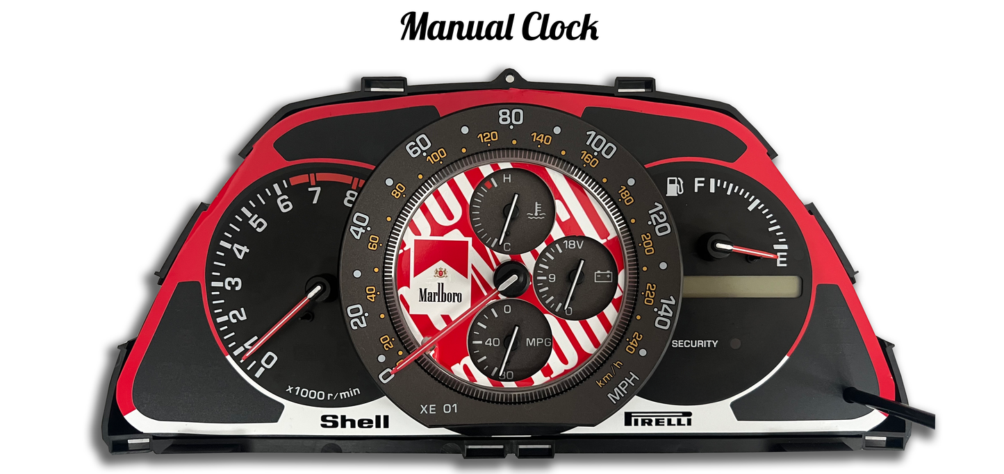IS200/IS300/ALTEZZA | MARLBORO Livery Clock Sticker