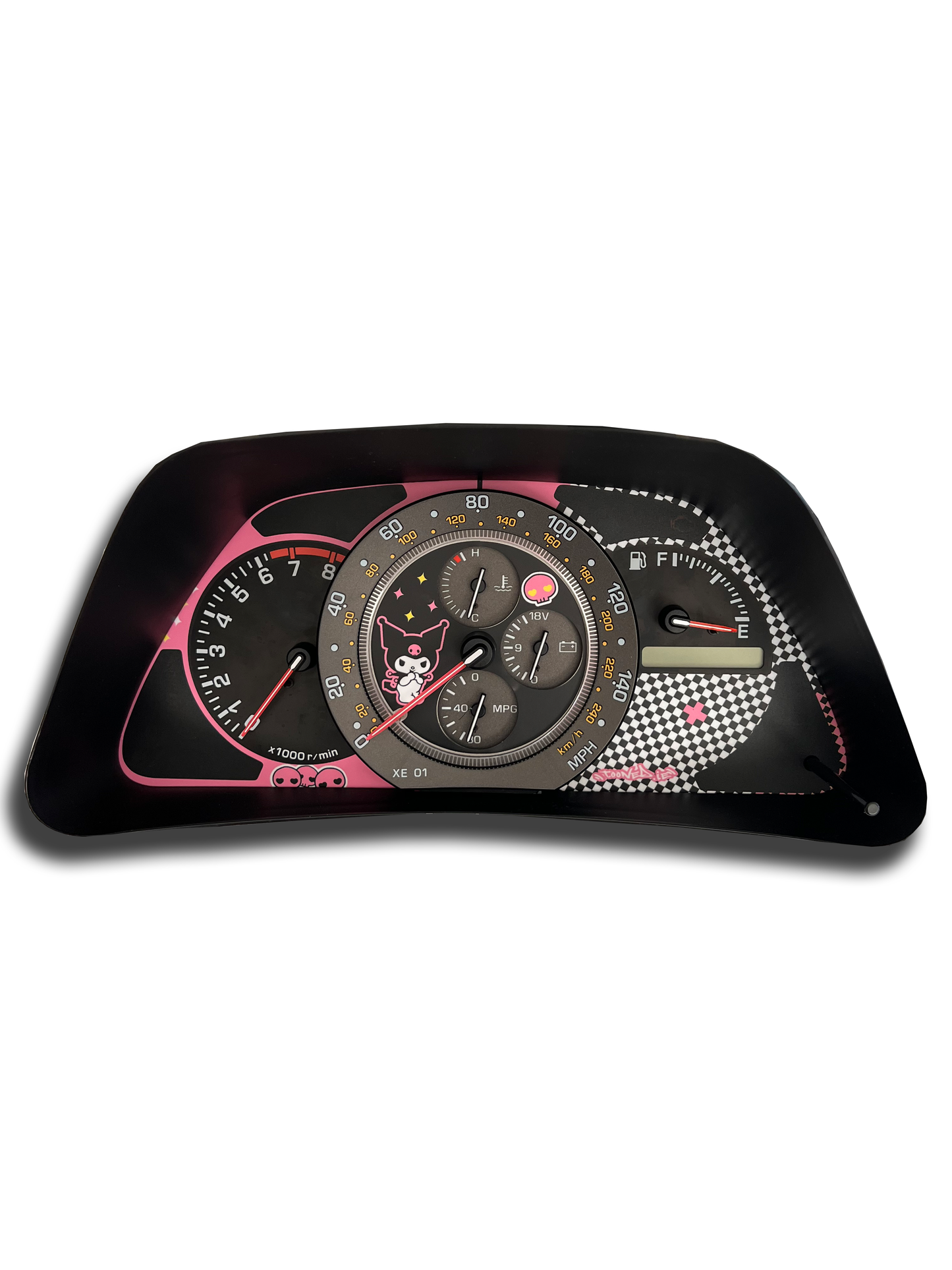 IS200/IS300/ALTEZZA | Kuromi Livery Clock Sticker