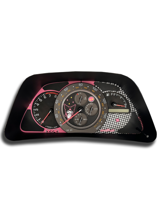 IS200/IS300/ALTEZZA | Kuromi Livery Clock Sticker