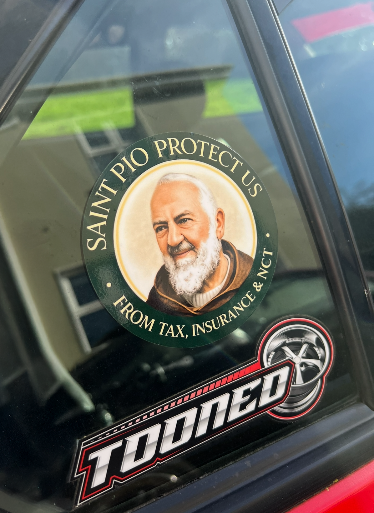 PIO PROTECT US  Sticker